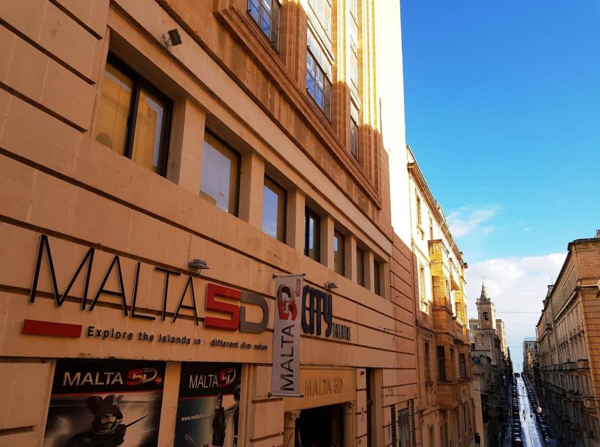 20-Minute Audio-Visual Show + Optional Valletta Audio Guide - The story’s key historical stops