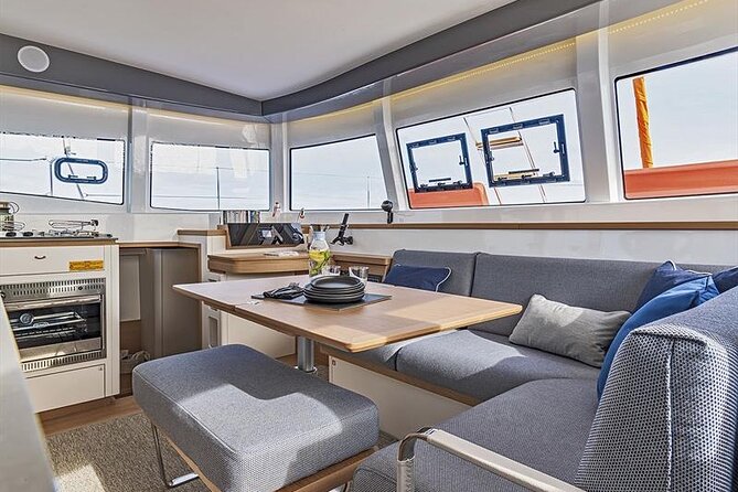 8-Hour Catamaran Charter from Valletta, Malta - What the private catamaran setup means