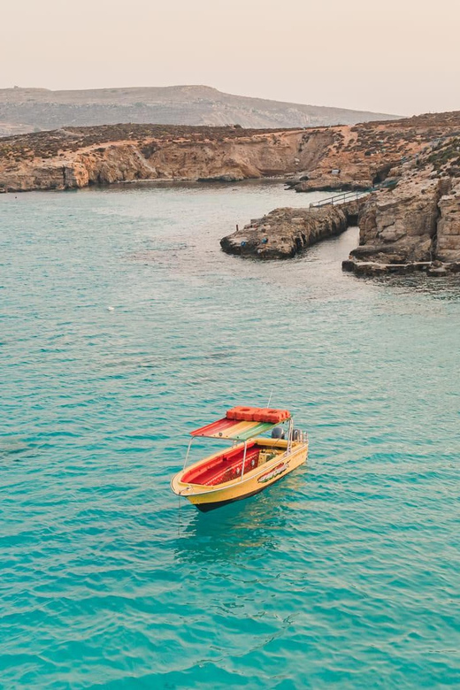 Blue Lagoon: Malta, Crystal Lagoon, Caves, Private Speedboat - Crystal Lagoon: the second water stop