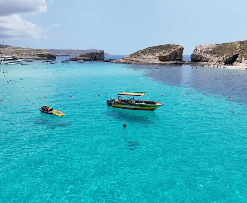 Blue Lagoon:Malta Crystal Lagoon, Comino,Private Speedboat - Why a private speedboat makes sense around Comino