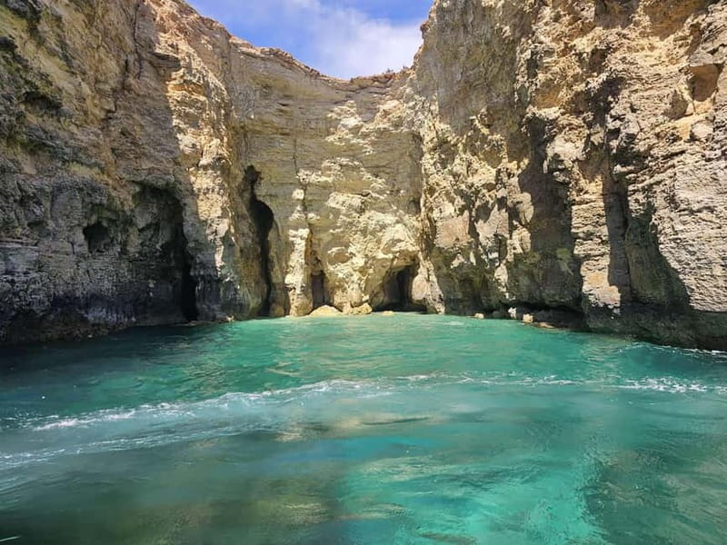 Blue Lagoon:Malta Crystal Lagoon, Comino,Private Speedboat - Crystal Lagoon: a shorter stop with a different feel
