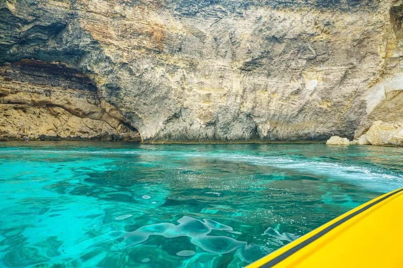 Blue Lagoon:Malta Crystal Lagoon, Comino,Private Speedboat - The real price and the value for a group