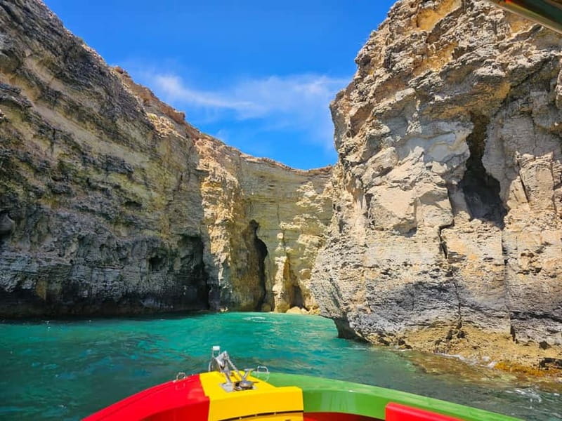 Blue Lagoon:Malta Crystal Lagoon, Comino,Private Speedboat - Timing, comfort, and weather concerns