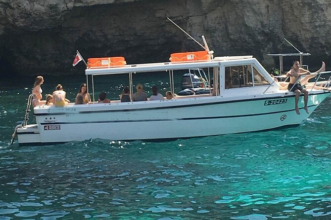 Comino and Gozo Private Boat Tour : Julie Pearl Boat - What to bring and what the boat provides