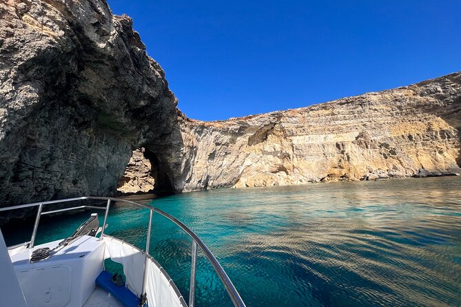 Comino and Parts of Gozo Full Day Private Boat Charter - Starting at Cirkewwa Passenger Terminal