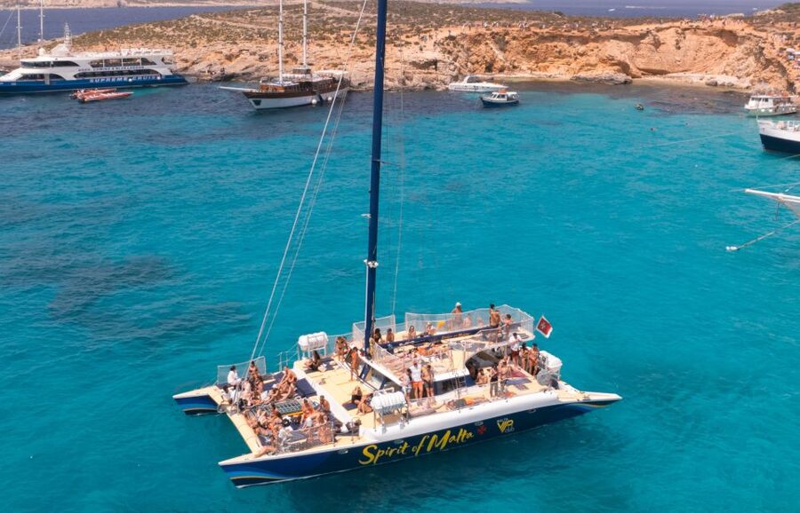 Comino: Blue Lagoon Catamaran Cruise with Lunch and Open Bar - Is $105 good value for seven hours?
