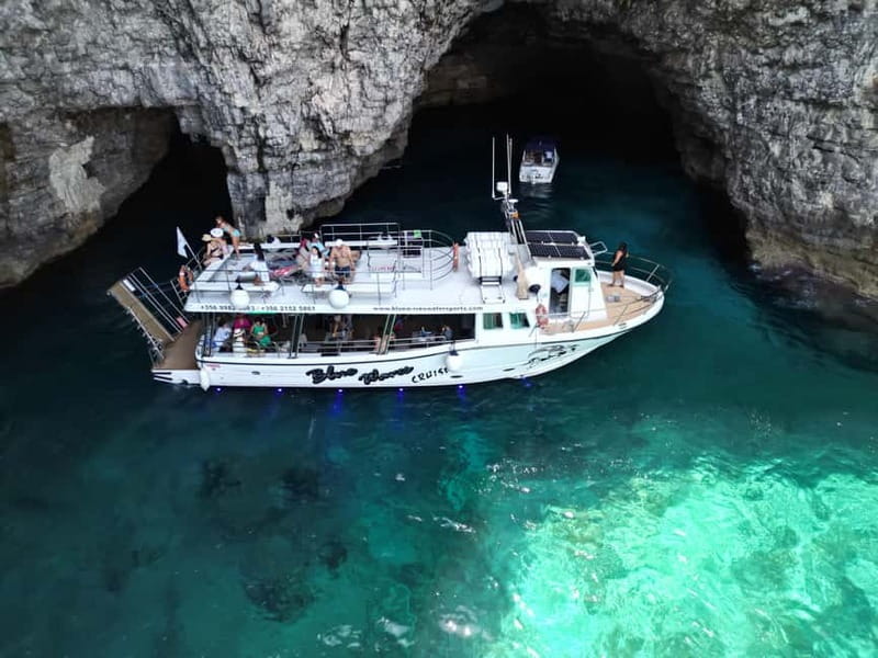 Comino Blue Lagoon & Crystal Lagoon - 3 Bay Cruise - Blue Lagoon: two hours and an important choice