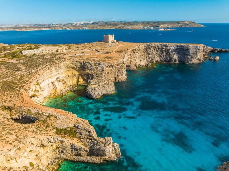 Comino: Blue Lagoon, Crystal Lagoon and Sea Caves Boat Tour - Blue Lagoon: famous, beautiful, and busier