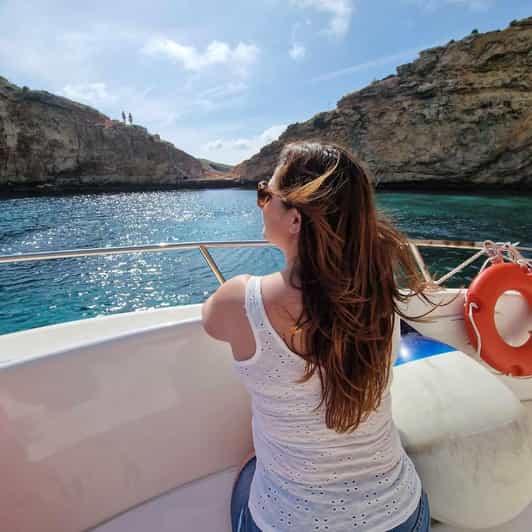 Comino & Blue Lagoon: Private Half-Day Boat Charter(4 Hours) - Sea caves, beaches, and quieter bays
