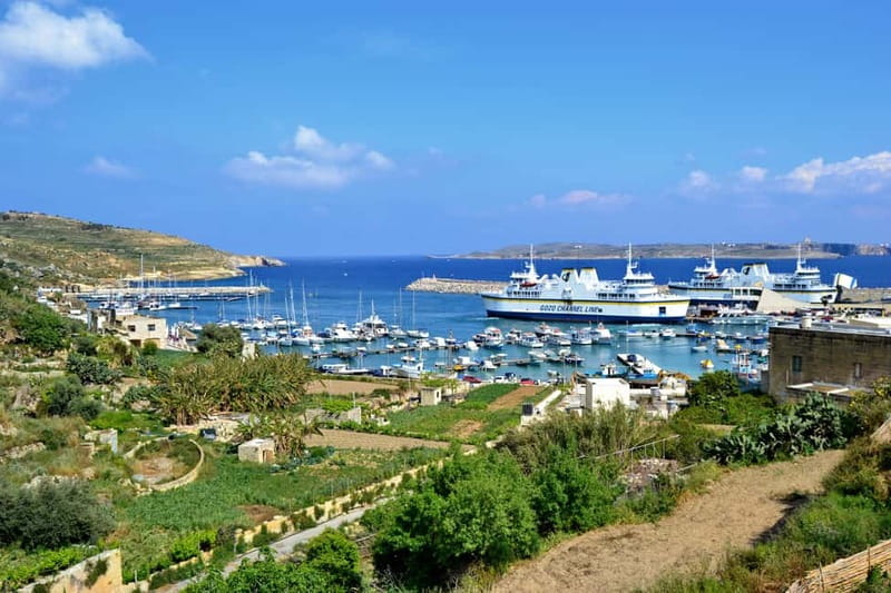 Comino & Gozo: Blue & Crystal Lagoons Cruise with Sea Caves - Gozo Harbor and the northern bays
