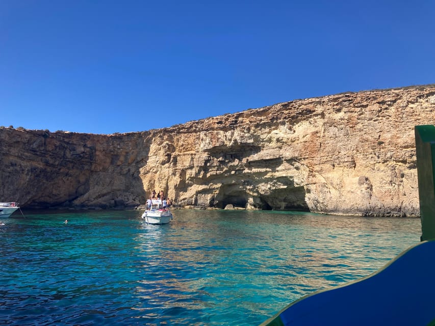Comino: Private boat tour with Snorkeling activities & caves - San Niklaw Bay and the quieter side of Comino