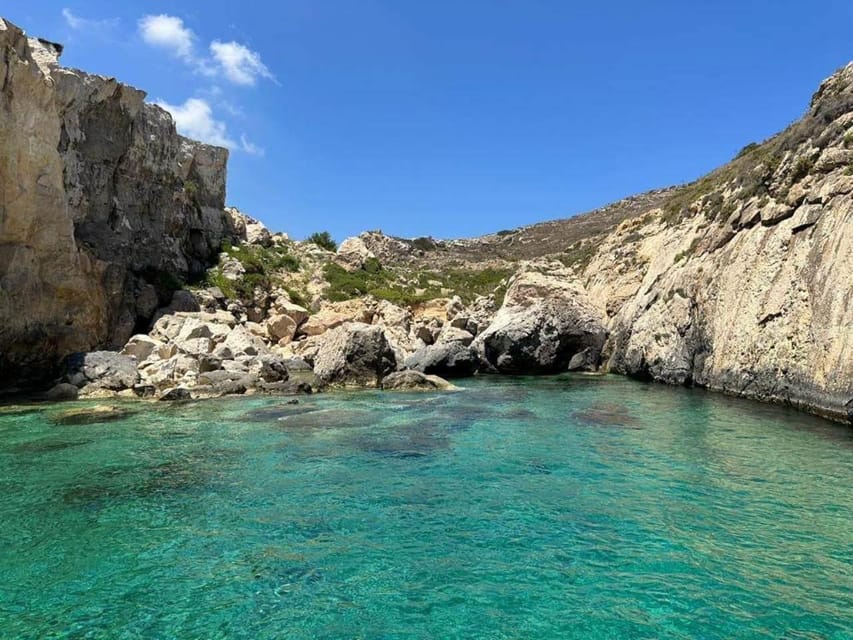 Comino: Private Boat Trips, Swimming stops and Caves Tours - Blue Lagoon: the longest stop