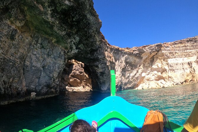 Comino Private Boat with Snorkeling and Cave Sightseeing - San Niklaw Bay gives you a calmer half-hour