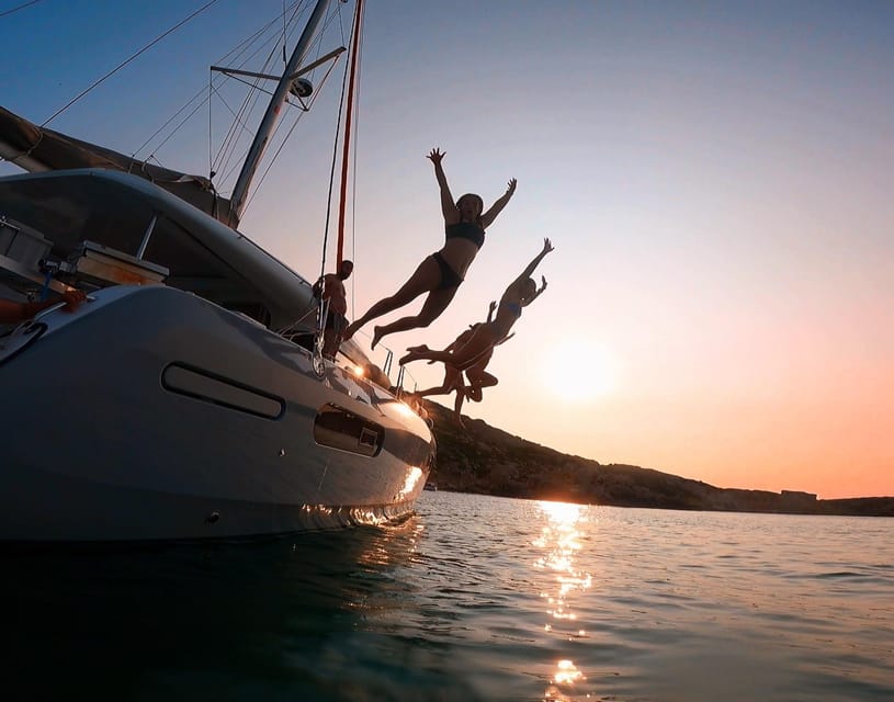 Evening Catamaran Charter - Sunset, city lights, and a quieter final hour