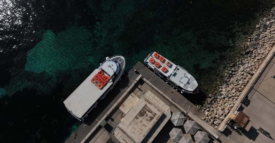 Ferry service to Blue Lagoon (opt. stop in Gozo)& Caves trip - Finding the ferry at Cirkewwa