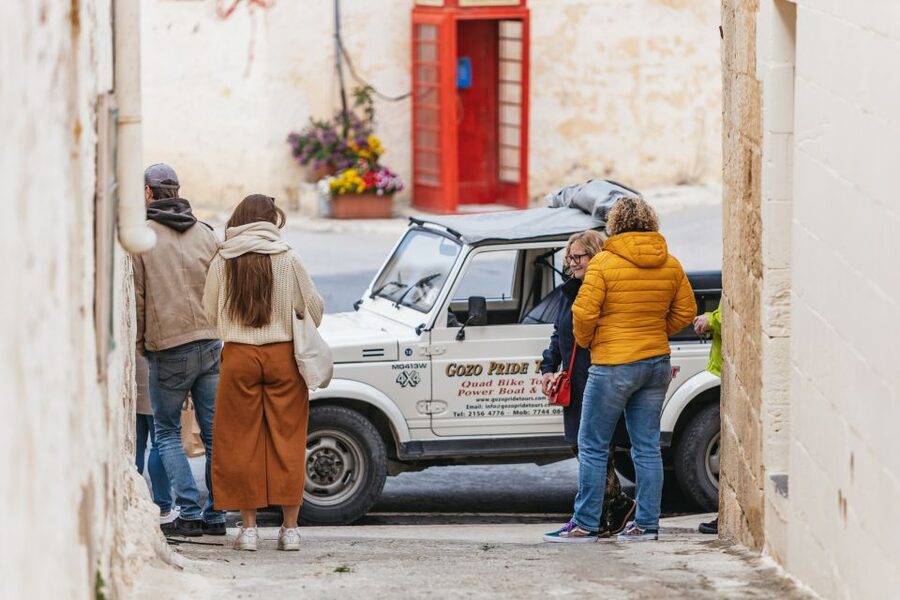 From Malta: Full-Day Gozo UTV Tour with Lunch and Boat Ride - Victoria and the Citadel