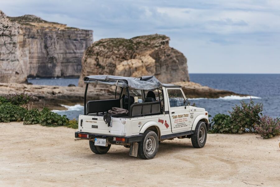 From Malta: Full-Day Gozo UTV Tour with Lunch and Boat Ride - Xewkija Rotunda and the optional Ġgantija Temples