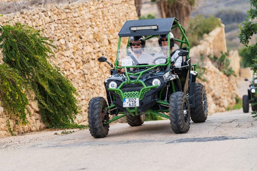 From Malta: Gozo & Comino Full-Day Buggy Tour with Lunch - Driving the new buggies across Gozo