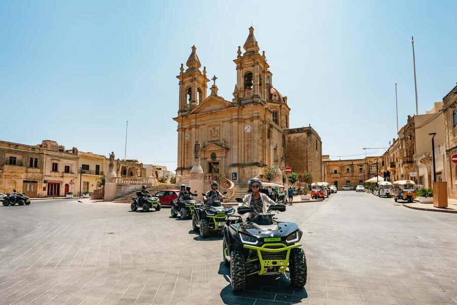 From Malta: Gozo & Comino Quad Bike & Boat Tour with Lunch - The morning transfer from Malta