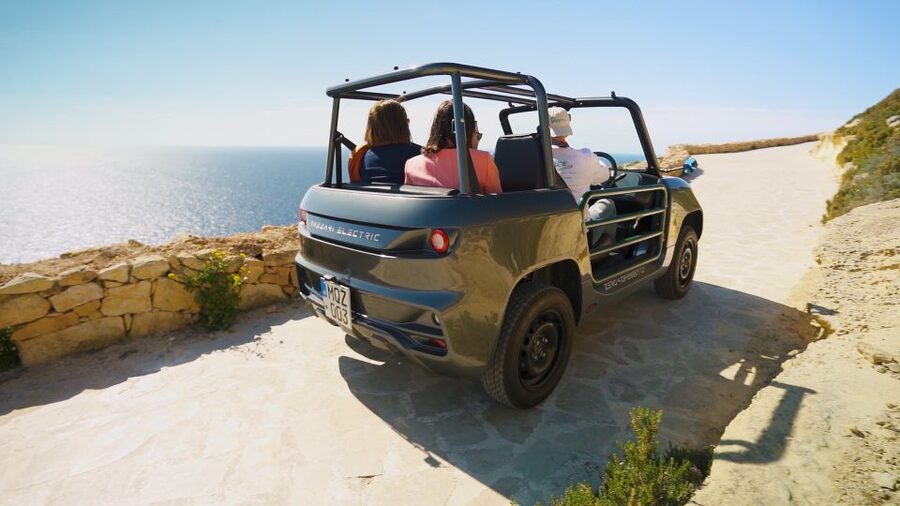 From Malta: Self-Driving E-Jeep Guided Tour in Gozo - Salt pans, Marsalforn, and Tal-Mixta Cave