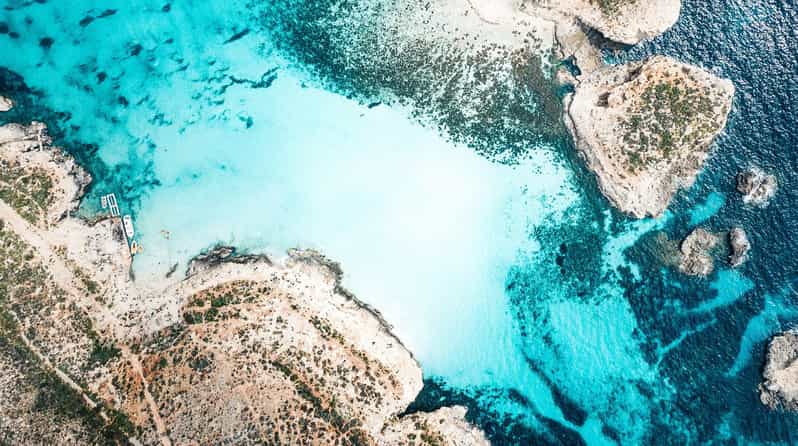 From Mellieha: Three Bay Cruise including the Blue Lagoon - Key points at a glance