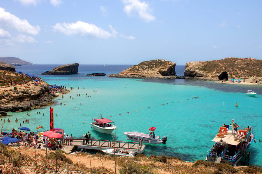 From Sliema: Full-Day Cruise to Comino and the Blue Lagoon - How much time you may get in the water
