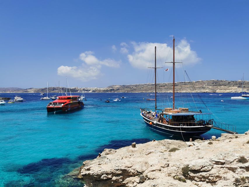 From Sliema or Bugibba: Two Islands Ferry to Comino and Gozo - The boat ride along Malta’s northeast coast