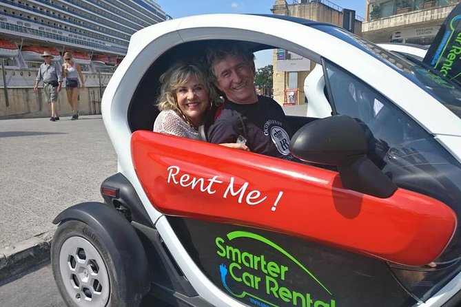 FULL Day Eco Twizy 2 seater self drive Malta tour - What driving a Twizy in Malta feels like