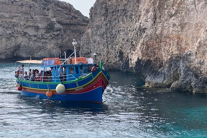 Full Day Private charter to Crystal & Blue Lagoon, Caves & Gozo - Santa Marija Bay and its small church