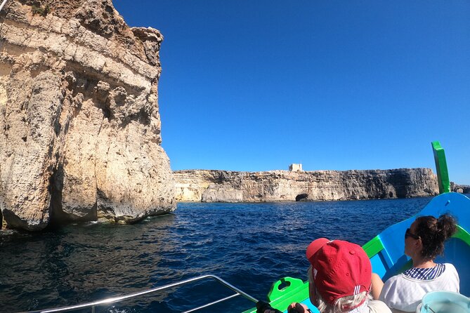 Full Day Private charter to Crystal & Blue Lagoon, Caves & Gozo - Crystal Lagoon and its two caves