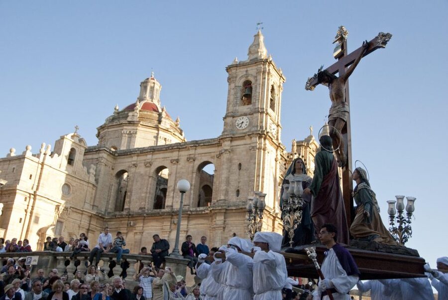 Good Friday Easter Procession with Commentary and Transport - Getting to the village by included transport