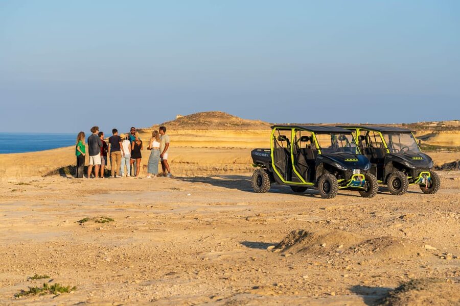 GOZO All Inclusive Self Drive Jeep day tour wt Blue Lagoon - The lunch break and the summer swim