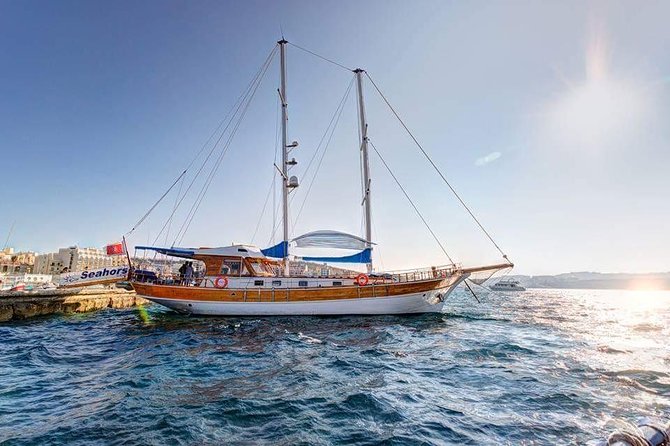 Gozo Blue Lagoon and Sea Caves Full Day Cruise Tour - Along Malta’s rocky coast