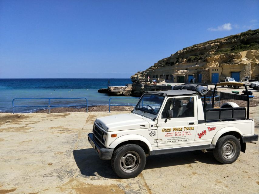 Gozo: Customizable Private Guided UTV Tour with Lunch - The remote places that justify the upgrade