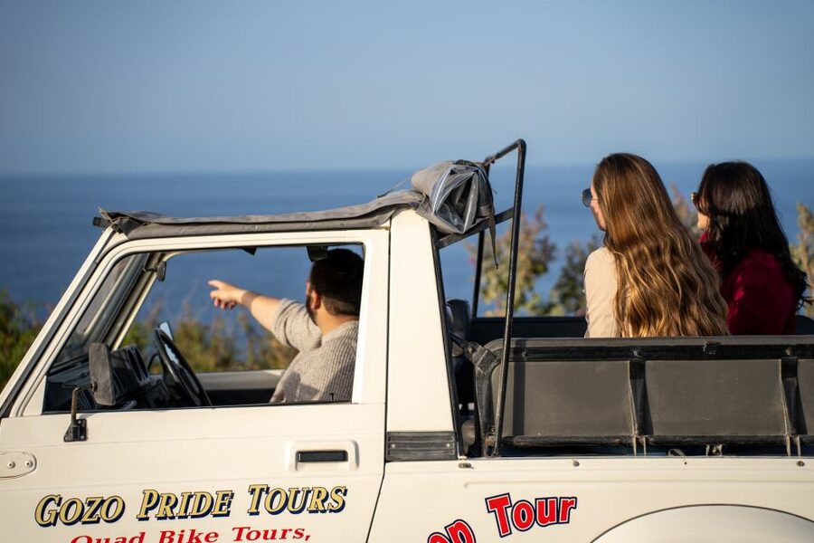 Gozo: Customizable Private Guided UTV Tour with Lunch - Starting from Malta or meeting in Gozo
