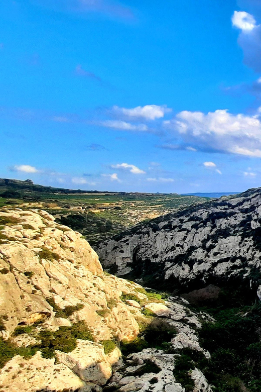 Gozo Unveiled: Guided Hiking in Gozo - South East - Ras il-Ħobż, salt pans, and a secluded swim