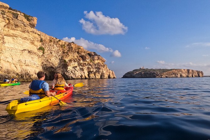 Guided Kayak Tour in St Paul's Island - Paddling through Tal-Mignuna at Rdum il-Biez