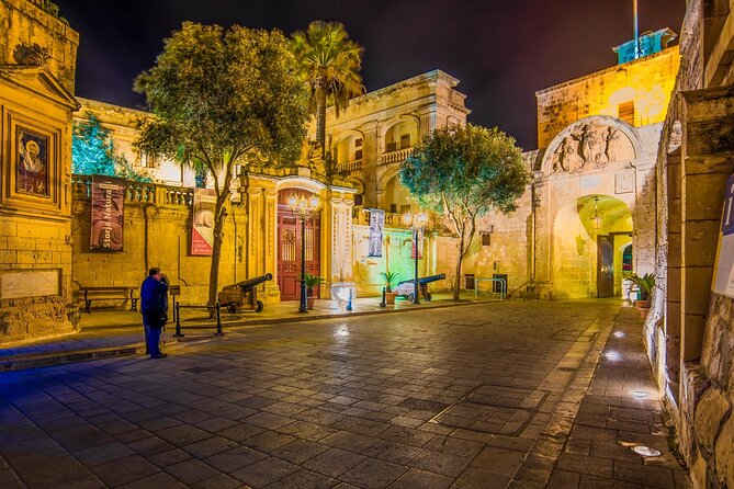 Guided Night Tour of Valletta Waterfront, Mdina and Rabat - Valletta Waterfront: one hour beside the Grand Harbour
