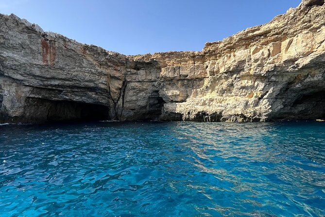 Half day Cruise - Comino, Gozo, Blue & Crystal Lagoon, and Caves - Blue Lagoon: beautiful, famous, and crowded