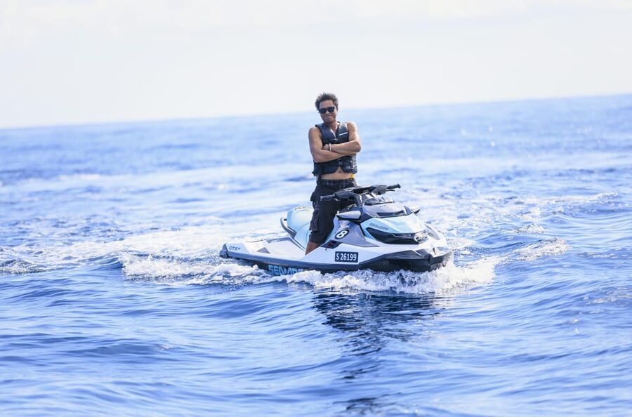 Jet Ski Safari to the North of Malta incl. the Blue Lagoon - One jet ski per person, with a safety boat nearby