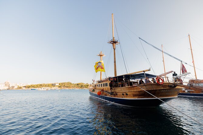 Lazy Pirate Party Boat in Malta - Sunset views with Valletta and St Julians behind you