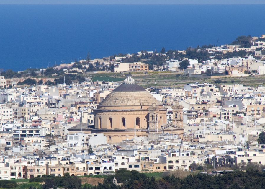 Local Villages Tour - Mellieha, Mosta, Naxxar & Mgarr - Looking up at Mosta’s enormous Rotunda