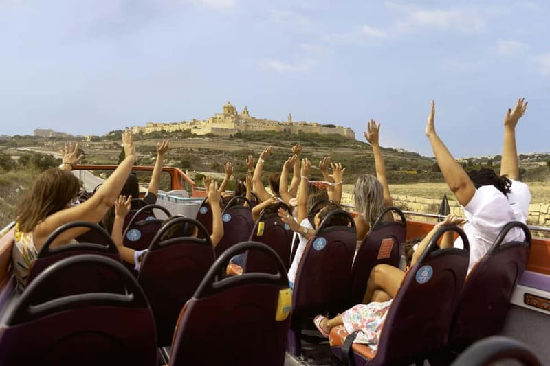 Malta: 2-Day Hop-On Hop-Off Bus & Harbour Cruise (CMO) - Riding the South Route toward Valletta and the Three Cities