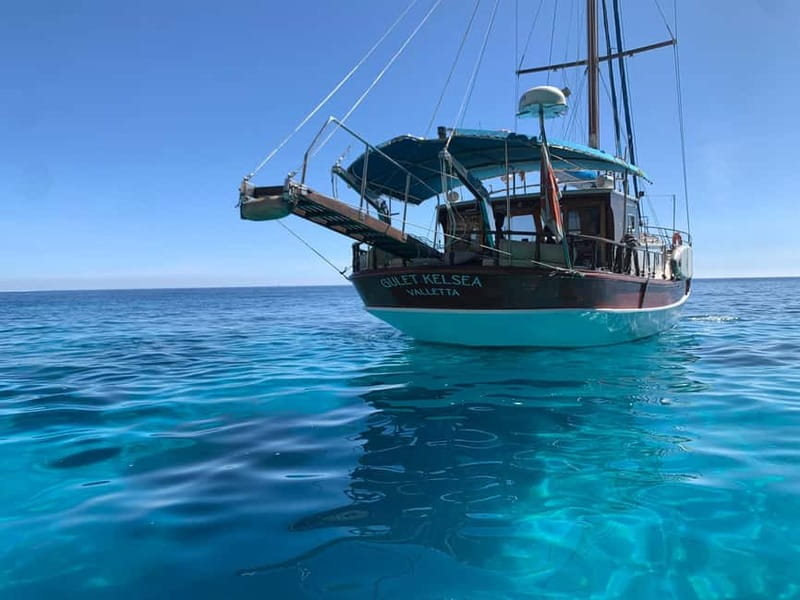 Malta: 3 Bay Cruise to Selmun Bay, Blue Lagoon and Gozo - The Long Sail Back to Sliema