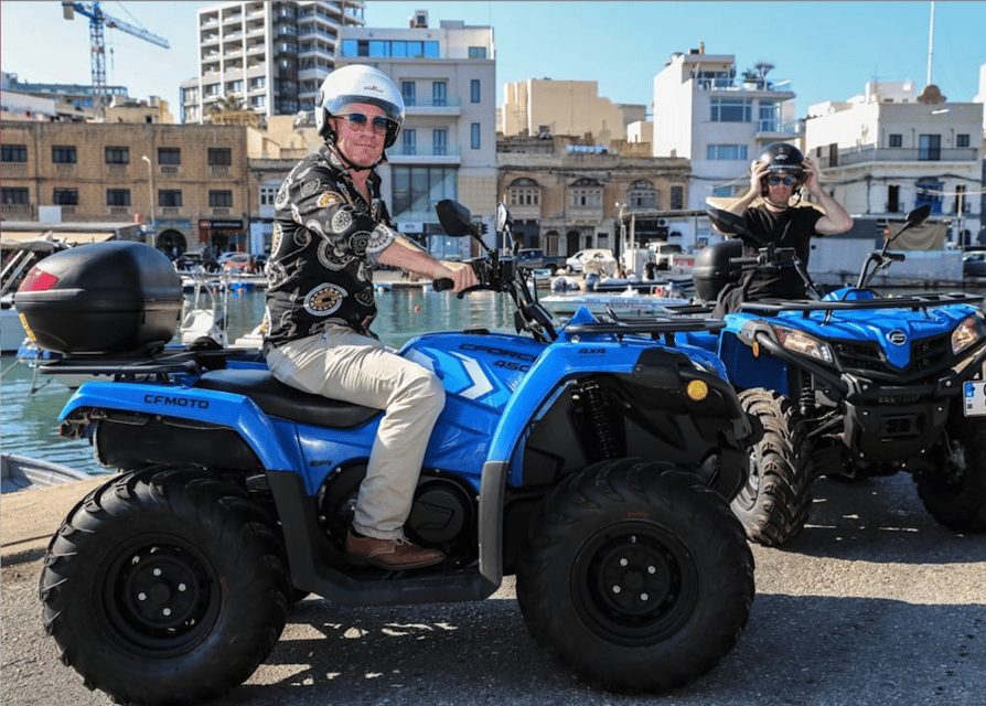 Malta: 4 hour Quad Bike Island Tour - Rabat offers a short walk