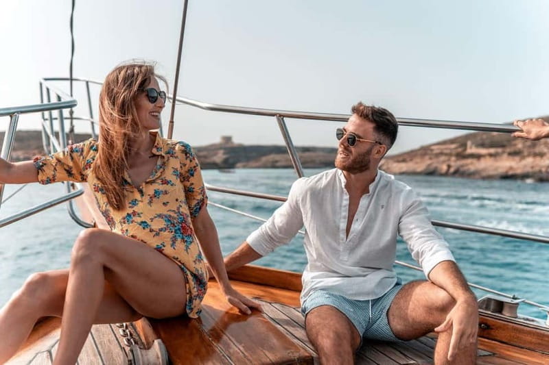 Malta: Around Comino Boat Trip with Gozo Guided Jeep Tour - Pickup from Malta and the ride toward Gozo