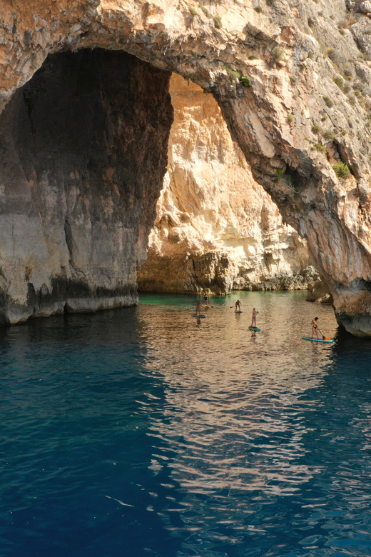 Malta: Blue Grotto SUP and Snorkeling Tour - SUP yoga and the body-mind focus