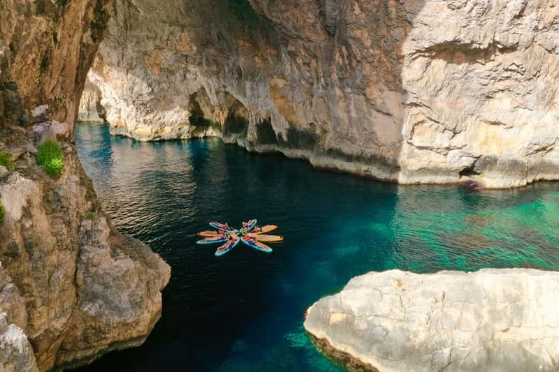 Malta: Blue Grotto SUP and Snorkeling Tour - Group size, fitness, and safety