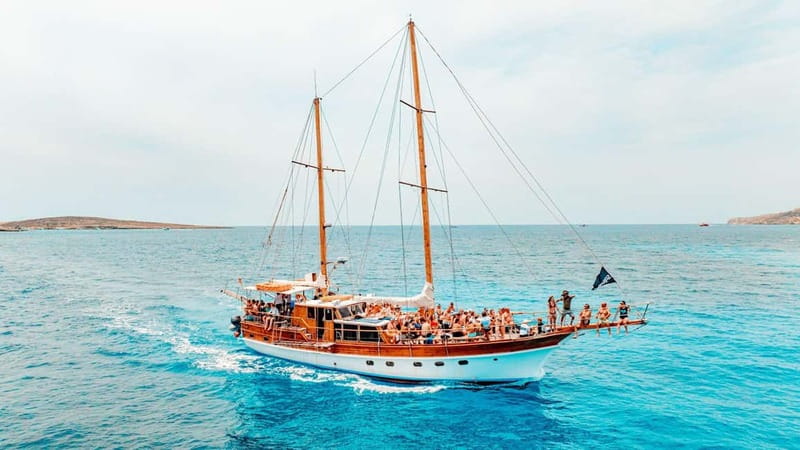 Malta: Blue Lagoon, Comino, Gozo & Crystal Lagoon Sea Caves - Elephant Rock, Santa Maria Caves, and St. Marija Bay