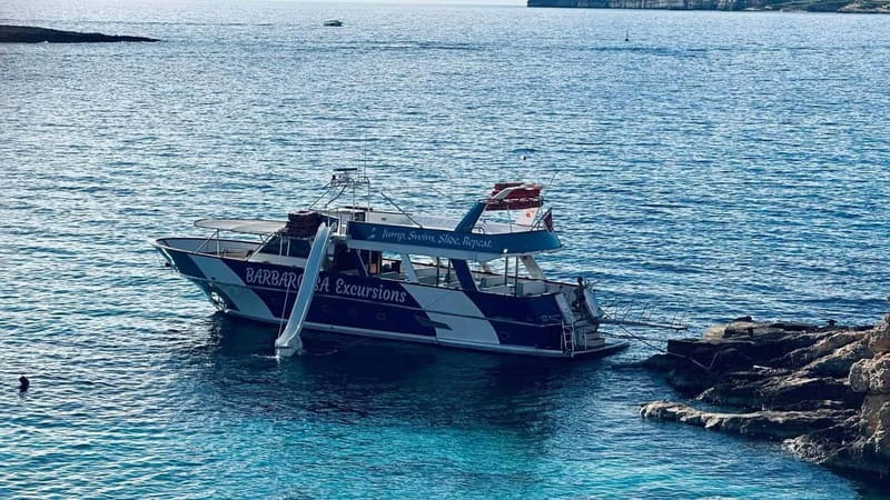 Malta: Blue Lagoon, Comino, Gozo & Crystal Lagoon Sea Caves - What life is like aboard the boat